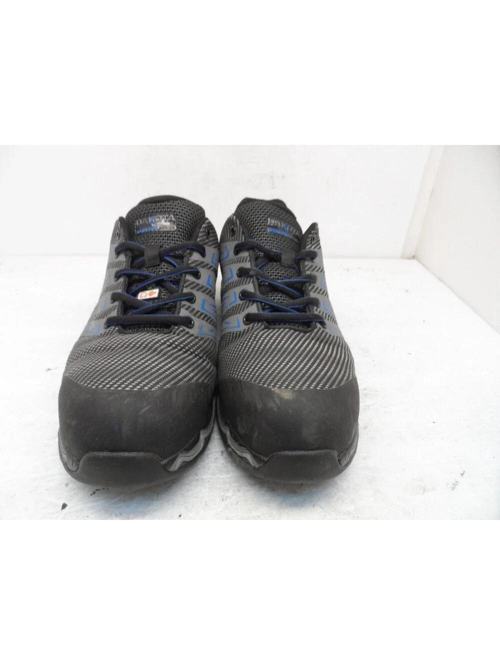 DAKOTA Men's 2400 Aluminum Toe Comp Plate FreshTech Low-Cut Work Shoes Grey 13M